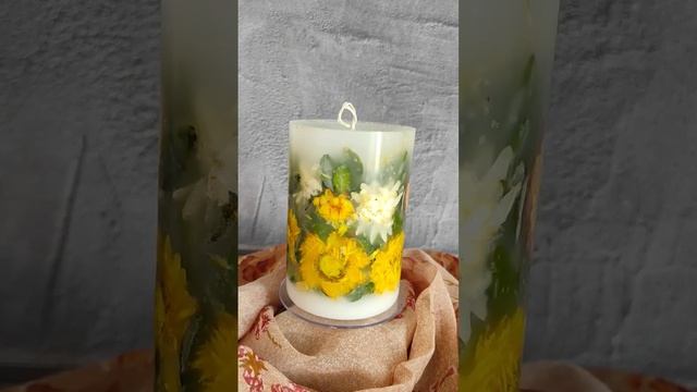 Солнечный денек. Ботаническая свеча "Цветы за стеклом" смотреть онлайн