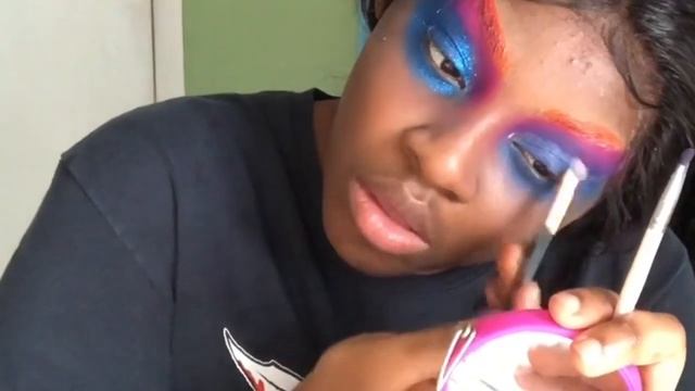 Y2K 2000s aesthetic makeup tutorial | bratz & euphoria inspired | black girl смотреть онлайн