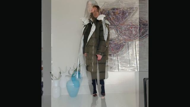 С чем красиво носить и сочетать любой пуховик !? смотреть онлайн