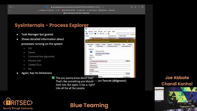 Education Fall '23 Week 6 | Blue Teaming - Joe Abbate and Chandi Kanhai смотреть онлайн