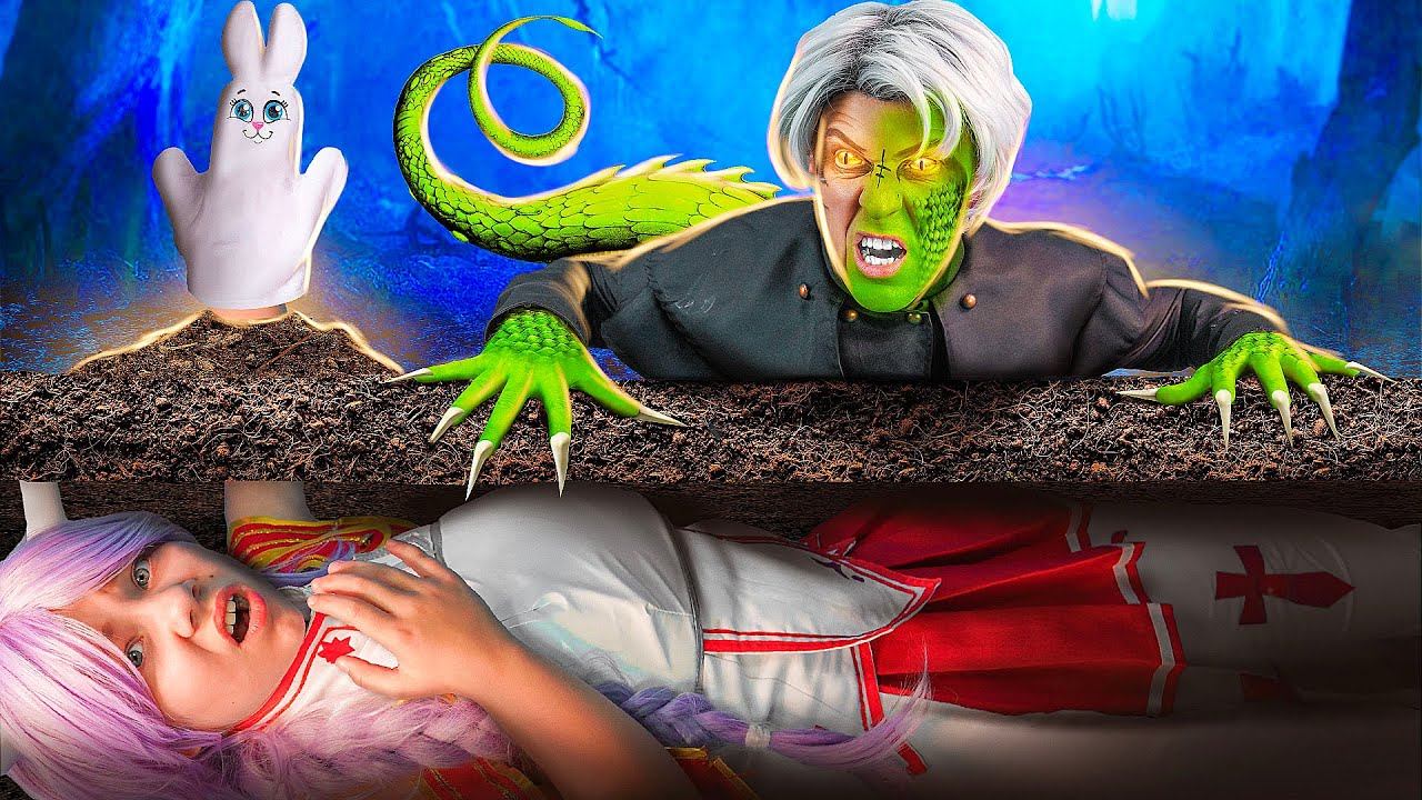 Demon caught! Camouflage hide and seek in the forest of demons! смотреть онлайн