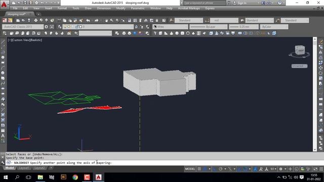 HOW TO MAKE SLOPED ROOF IN AUTOCAD 3D #cadskillz #autocad #autocad3d смотреть онлайн