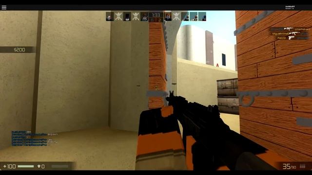 ВСТРЕТИЛ ЧИТЕРА В РОБЛОКСЕ!!! - Counter Blox Roblox Offensive смотреть онлайн