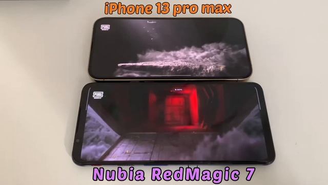 Nubia RedMagic 7 vs iPhone 13 pro max смотреть онлайн