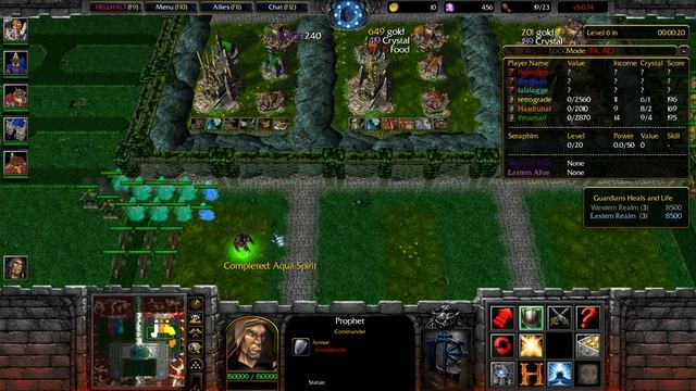 Warcraft 3 Classic HellHalt TD Competitive #71 смотреть онлайн