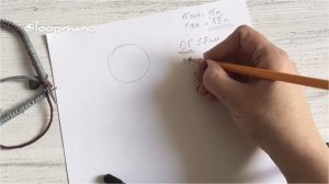 Видео 1: Расчёт общего количества петель горловины свитера реглан сверху