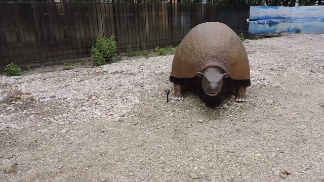 Идем в парк к ДИНОЗАВРАМ и МАМОНТАМ,как живые с ЮРСКОГО ПЕРИОДА!!!!! смотреть онлайн