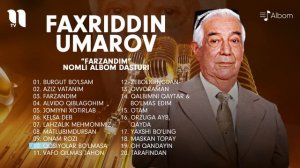 Faxriddin Umarov - Farzandim nomli albom dasturi