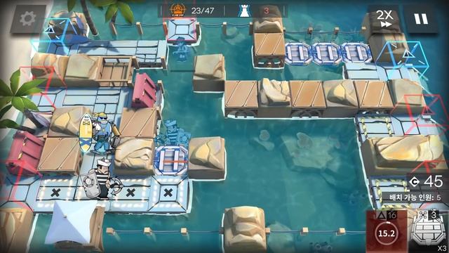 [Arknights] CC#11 Fake Waves Week 1 Risk 18 Texas Solo Clear смотреть онлайн
