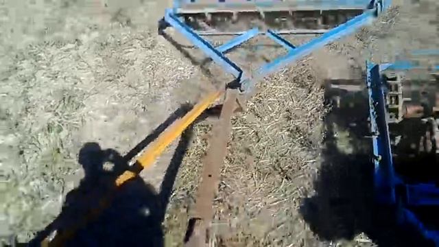 Сеялка СЗ-3,6 в сцепке с катками ККШ , не большая но полезная модернизация смотреть онлайн