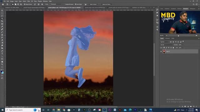 Object Selection Tool - Class 04 - adobe photoshop 2022 tutorial for beginners смотреть онлайн