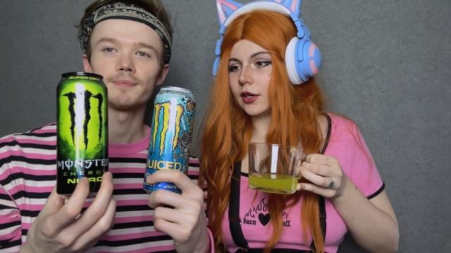 Пробуем новый энергетик Monster Aussie Lemonade смотреть онлайн