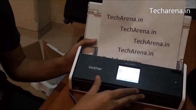Brother ADS 1600W Scanner Video Review смотреть онлайн