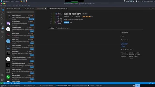 عمل الوان على الجانب في فيجوال استوتديو - how to make colot indentation in visual studio code смотреть онлайн