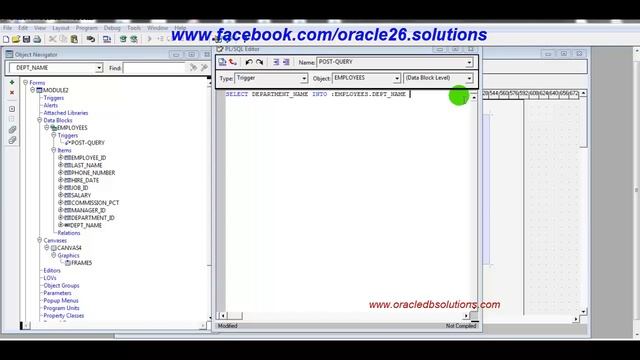 Oracle Forms || Post-Query & Pre-Query Triggers || Bangla (23) смотреть онлайн