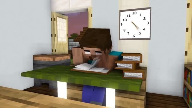 Monster School : BABY ZOMBIE CHALLENGE - Minecraft Animation смотреть онлайн