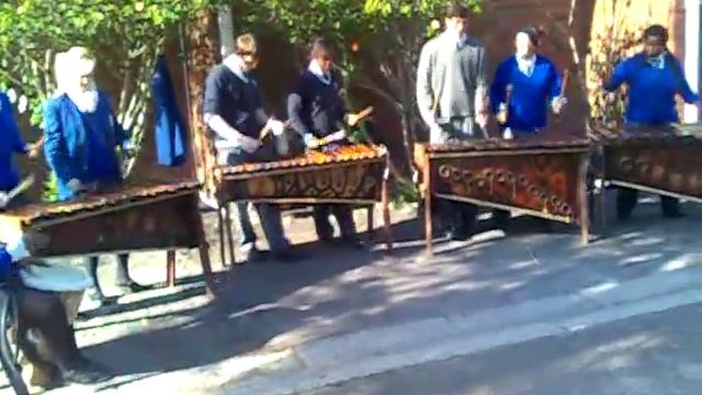 Pinelands High School Marimba Band - Coldplay Clocks смотреть онлайн