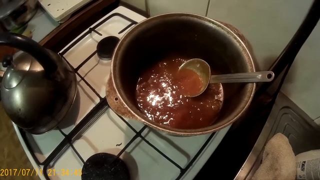 Абрикосовое варенье № 2 (засыпка сахаром) смотреть онлайн