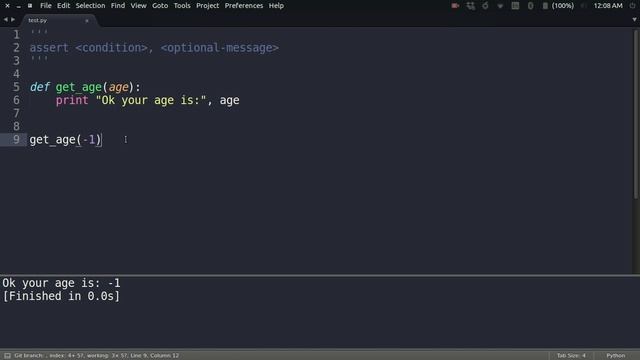 Assertions in Python смотреть онлайн