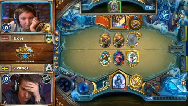 Hoej vs Orange, Hearthstone World Championship 2017 смотреть онлайн