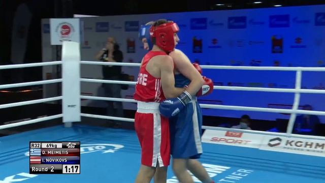 Kielce 2021 Session1A (M69kg) MEIMETIS Dimitrios (GRE) vs NOVIKOVS Igors (LAT) смотреть онлайн