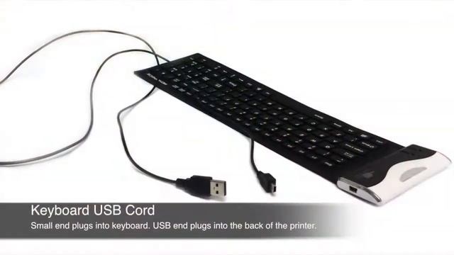 GoDex Printer - Keyboard & Power Cords смотреть онлайн