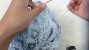 Платье спицами Кармелита. часть6