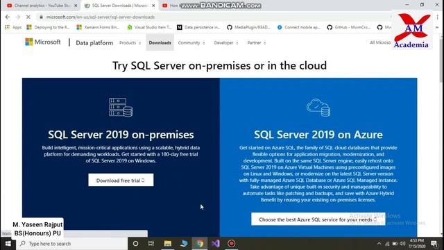 [How to install SQL Server 2019 in Urdu] | [How to install SQL Server 2019 ]in[Hindi]|[.Net] |2020 смотреть онлайн
