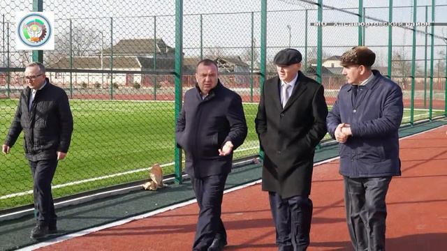 Инспектирование строящейся школу в с. Теречное смотреть онлайн