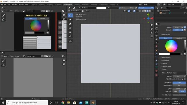 Blender 2.82 | Bump Map - Grayscale Logic смотреть онлайн