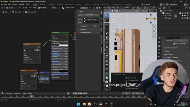 Blender textura va material Darsligi 6 / Блендер текстура ва материал Дарслиги 6 смотреть онлайн