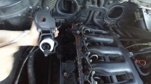 Замена фильтра КВКГ BMW X5 E53 или почему ТУРБИНА кидает масло во впускной коллектор