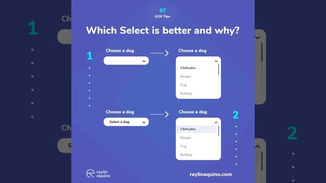 UX Tips 007 - Select box default choose, arrow indication & hover shading смотреть онлайн