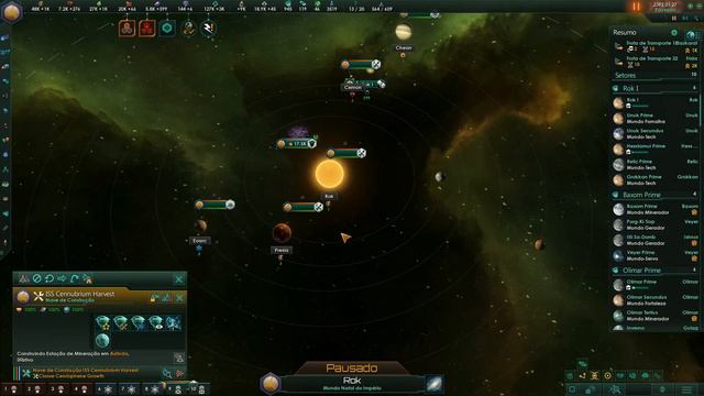 A Galaxia esta de Cabeça pra Baixo - Stellaris Lithoids 2.5 #33 [Série Gameplay Português PT-BR] смотреть онлайн
