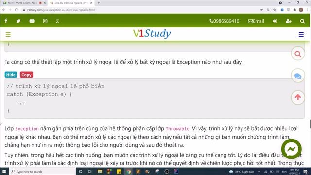Java-C2009L: Buổi học ngày 21-08-2021 смотреть онлайн