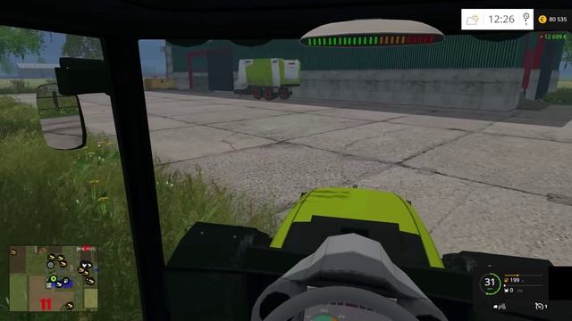 Claas-ная косилка - ч9 Farming Simulator 2015 смотреть онлайн