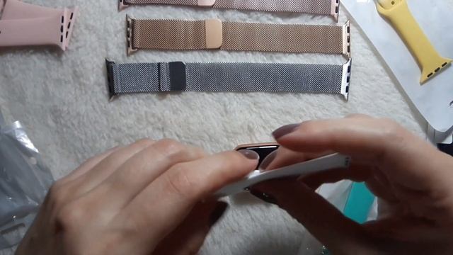 SMARTWATCH IWO 12 - W55m 38MM COM PULSEIRAS DIFERENTES! LINDO! смотреть онлайн