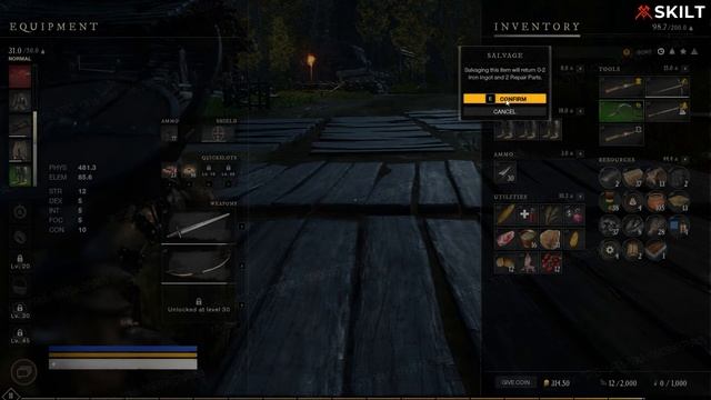 Как ремонтировать (чинить) вещи в New World: Полное Руководство смотреть онлайн