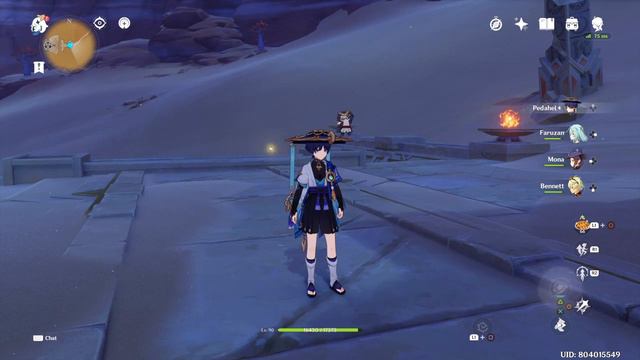 Genshin Impact Wanderer Faruzan Mona Bennet смотреть онлайн