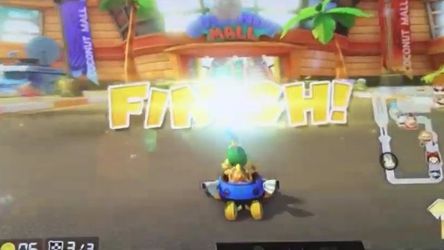 Mario Kart 8 Deluxe DLC wave 1 speed run (150cc no items hard com) смотреть онлайн