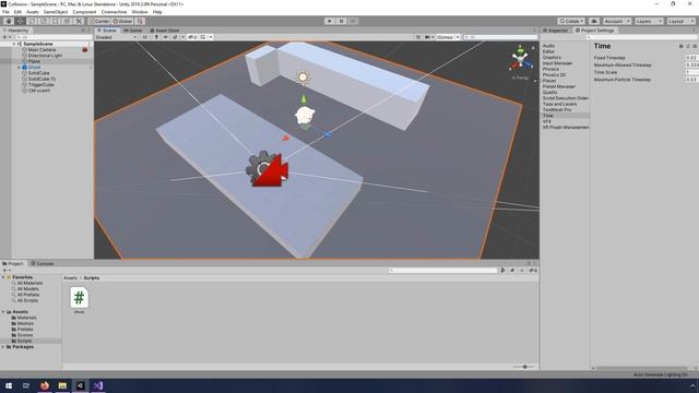 ClosestPoint and ContactPoint Collision in Unity смотреть онлайн