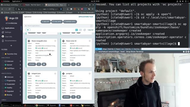 Install clustered Apache Zookeeper cluster manager to build scalable applications on OpenShift Loca смотреть онлайн