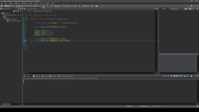 Java Tutorials - 37 The ArrayList Class смотреть онлайн