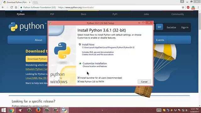 Installing python in windows os смотреть онлайн