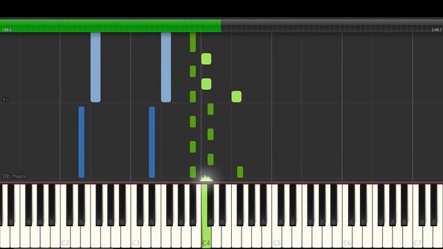 Ludovico Einaudi - walk - Piano Tutorial - Synthesia смотреть онлайн
