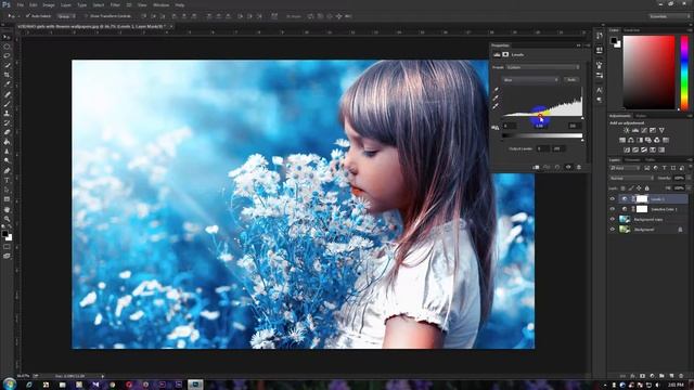Photoshop Tutorial | How to create Photoshop Lab Color Effects смотреть онлайн