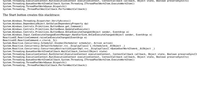 Incorrect thread accesses UI object when using Caliburn.Micro.ReactiveUI 1.2.2 (2 Solutions!!) смотреть онлайн