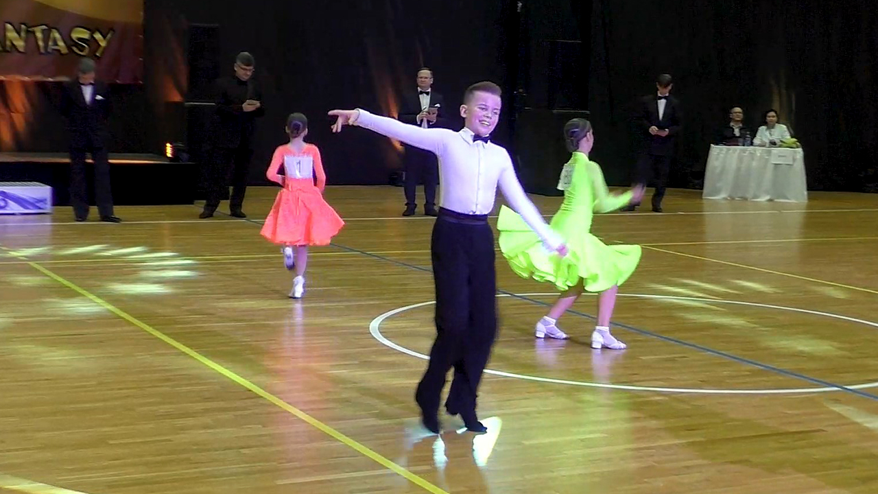 Дети-2 Соло, La (D) ча-ча-ча, самба, румба, джайв - Fusion Dance Fantasy 2022 (Минск) бальные танцы