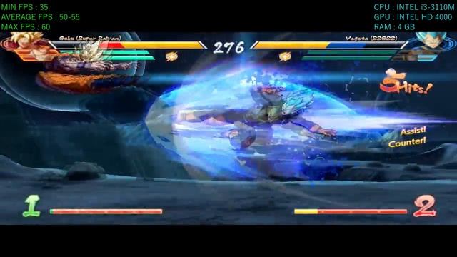 DRAGON BALL FighterZ (2018) | Low End PC | Intel HD 4000 | смотреть онлайн