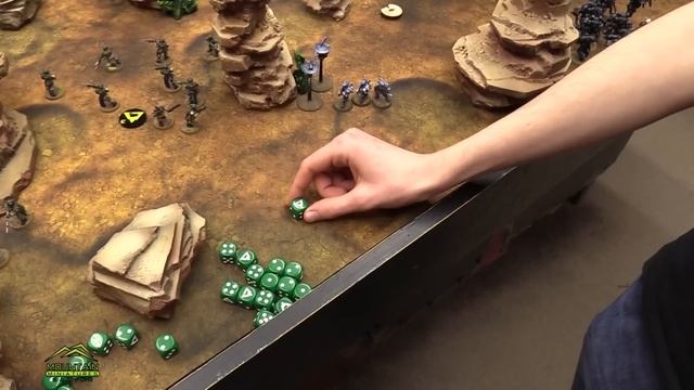 Soups On! - Imperium of Man vs T'au Warhammer 40k Battle Report Ep 51 смотреть онлайн